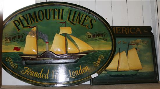 2 pub signs